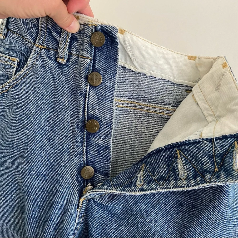 VTG Guess Jeans Womens 27 80’s Mom Jeans Georges Marciano High Rise Button Fly